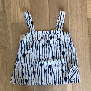 H&M square neck loose tank top